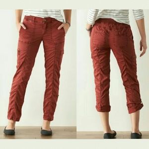 Cargo Convertible Pants 4 Long Rust